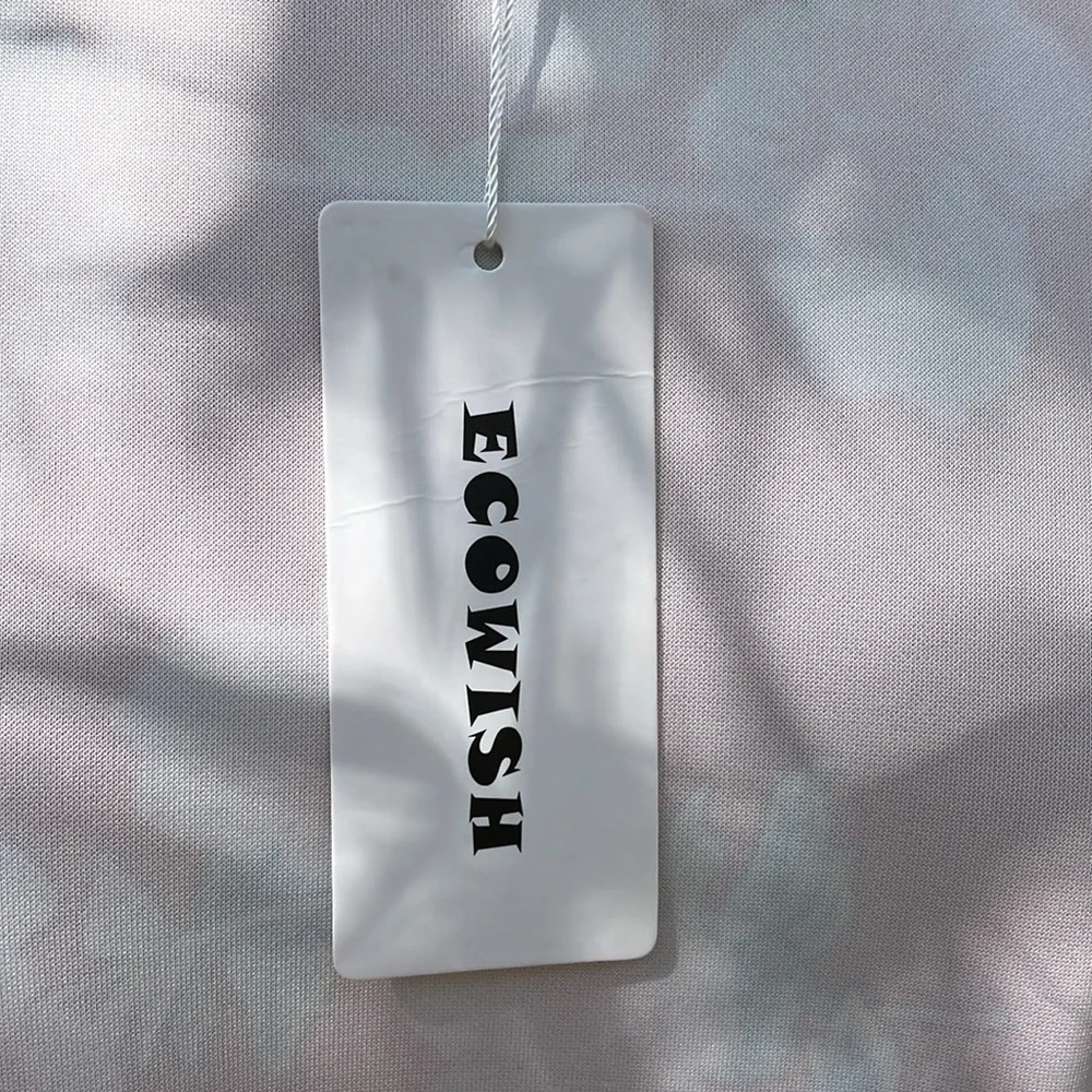 ECOWISH Women's Casual Floral Zip Up Bomber Jacket - Picture 8 of 9